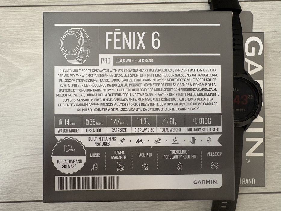 Garmin fenix 6 PRO 47mm