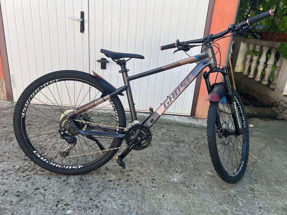 URGENT Bicicletă MTB Ghost 29 aluminiu frâne pe disc, stare impecabilă