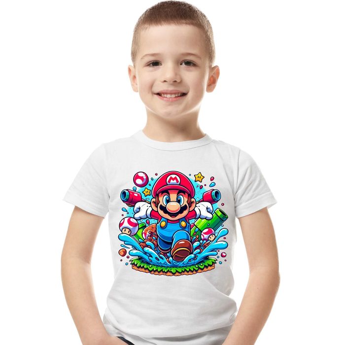 СУПЕР МАРИО дамски и детски тениски , блузи с дълъг ръкав и суичъри