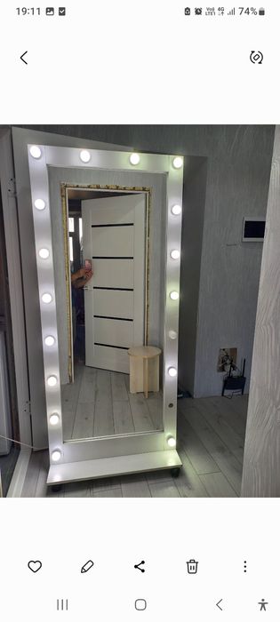 Продам зеркало на колесах