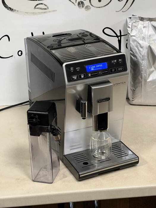 Кафемашина кафе автомат delonghı AUTENTICA cappuccino с гаранция