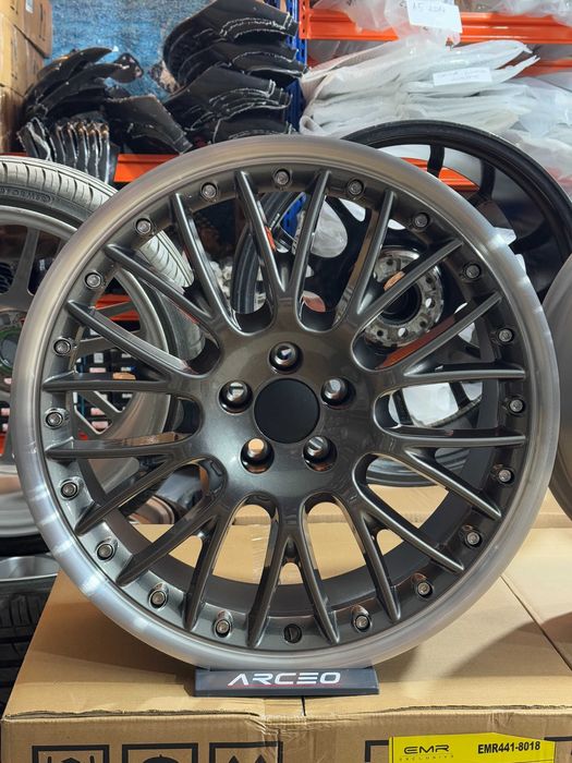 Jante Aliaj EMR Wheels E441 - 5x100 18 Palladium Lip BORA GOLF 4 POLO