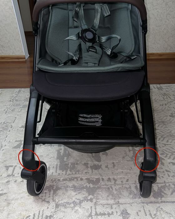 Прогулочная коляска Joolz Aer+ (зелёная)