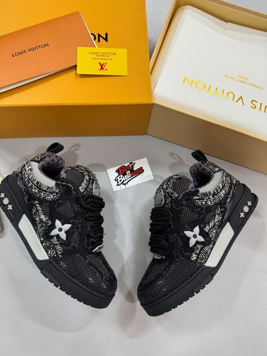 Louis Vuitton Trainer Skate Albastri Calitate Superioara