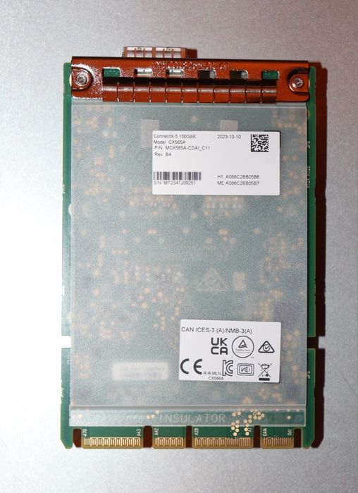 Placa Retea Server Mellanox ConnectX-5 MCX565A OCP 3.0 1 x  100G