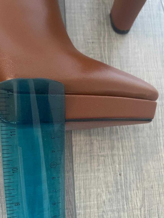 Botine / Ghete noi, piele, 36