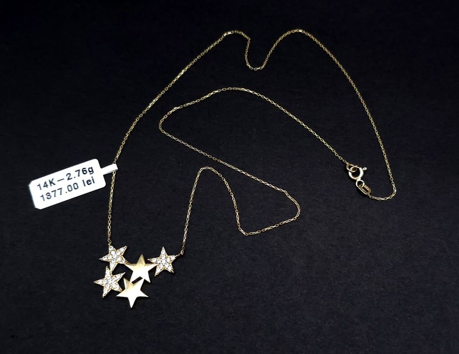 Bijuteria Royal lant din aur 14k 2.76 gr