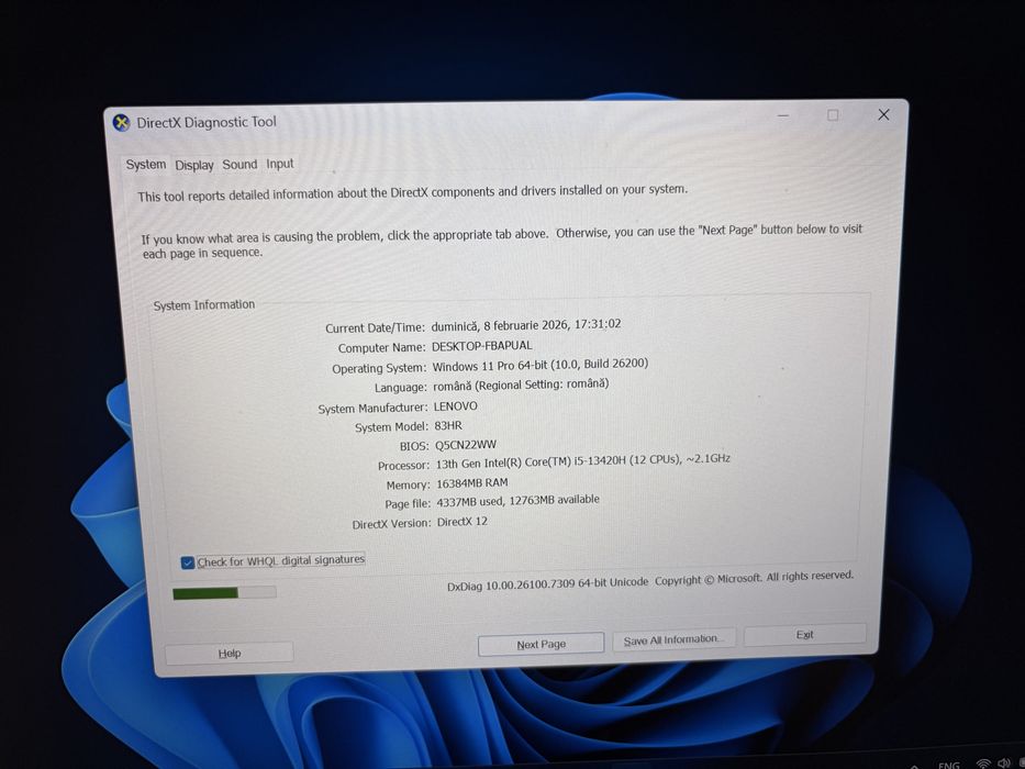 Laptop IdeaPad Slim 5 sau schimb cu macbook