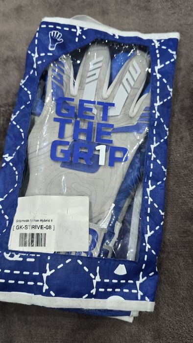 Професионални вратарски ръкавици Grip mode Strive Hybrid