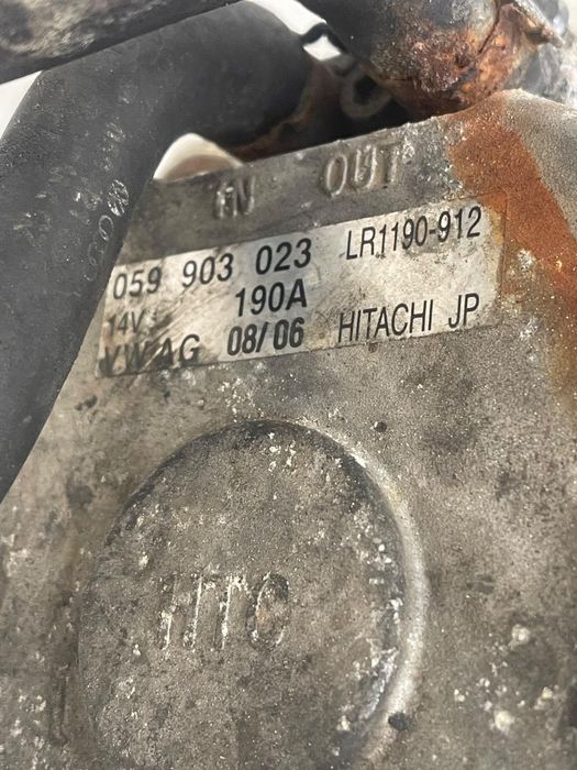 Alternator Volkswagen Touareg 7La, 7L6, 7L7 2002 - 2013 3.0 V6 Tdi