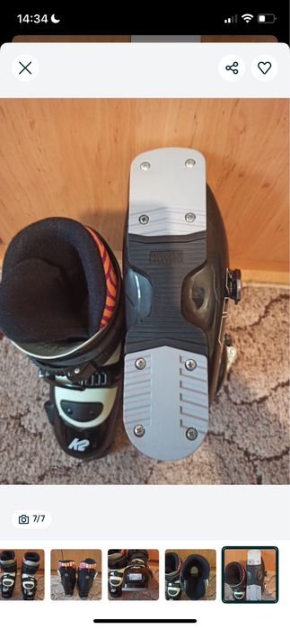 Clapari de ski pentru fete