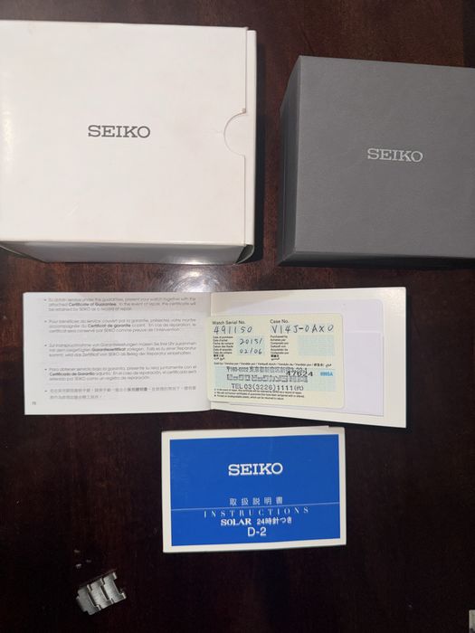 Продаются часы SEIKO Solar
