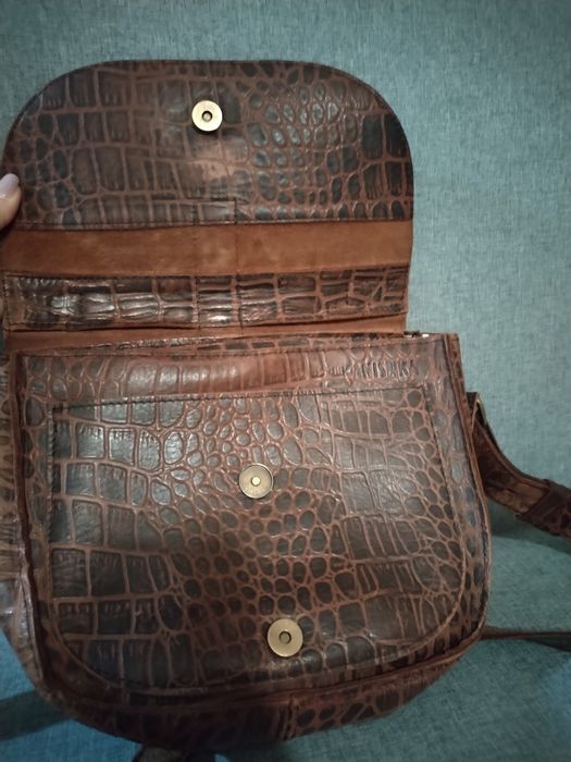 Сумка кожаная, Канишка,