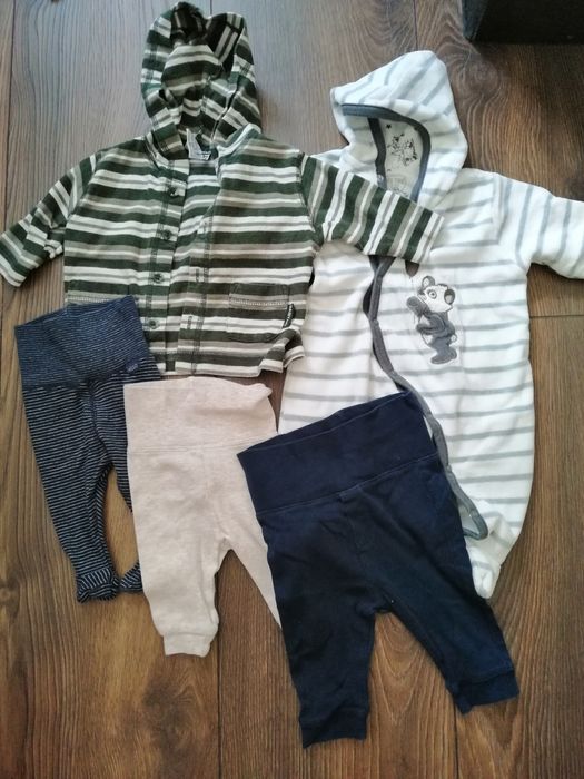 Маркови зимни дрешки 0-3 якета,боди, панталонки..