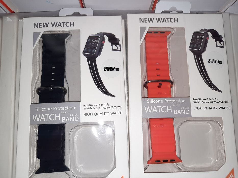 БЕПУЛ Доставка, Смарт Соатлар учун силикон Ремешоклар 44ММ-45ММ-49ММ .