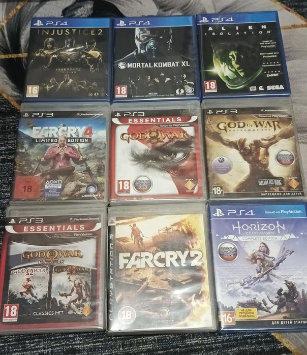 Продам диски пс3 пс 4