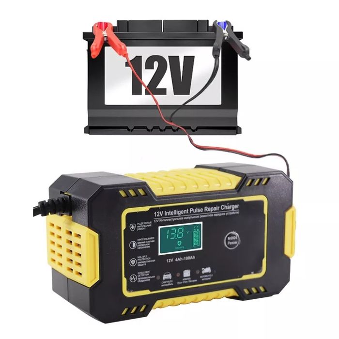 Redresor inteligent încarcare acumulator Auto 6 sau 12 volți