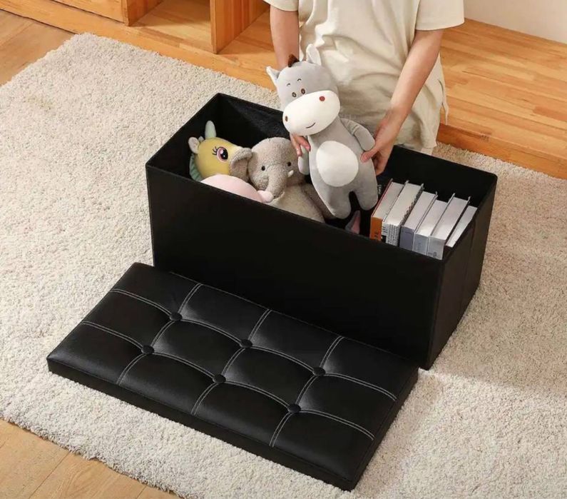 Пуфик/ табурет с отсеком для вещей