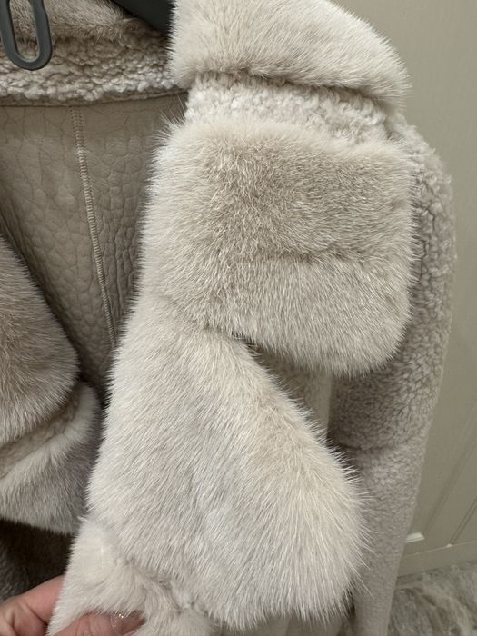 Пальто из натуральной овчины