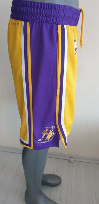 Nike NBA Dri - Fit Lakers LA Short  34/ - M  НОВО! ОРИГИНАЛ! Мъжки