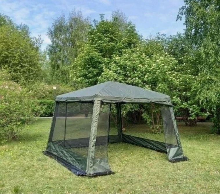 Шатер палатка с антимоскитной сеткой