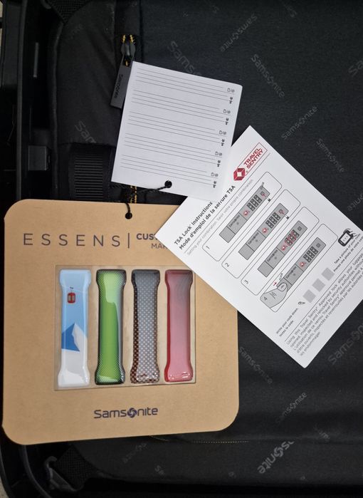 Vând troler Samsonite Essens Spinner, 55x40x20 cm, ediție Seletti