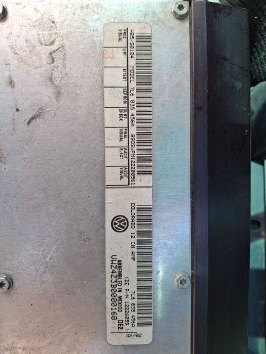 Оригинален усилвател за touareg 2007