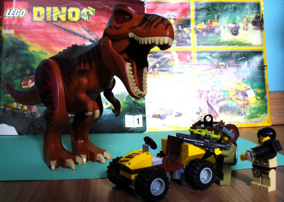 LEGO "Dino" - модели 5886, 5883 и 5882