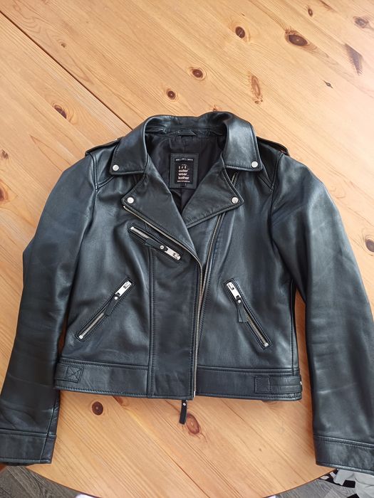 Куртка кожаная Zara