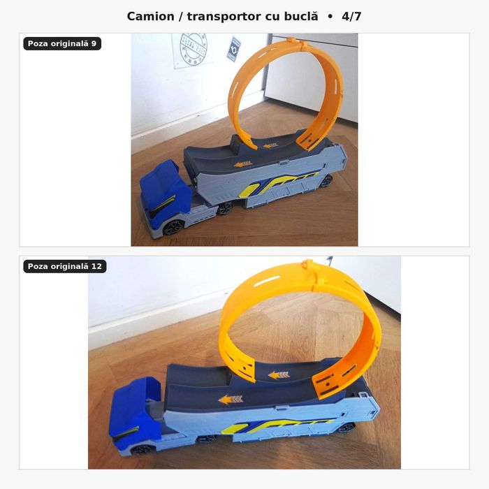Lot Hot Wheels – piste, camion și set dragon