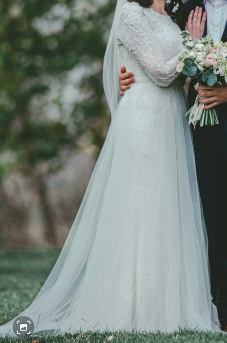 Rochie mireasă, modestă