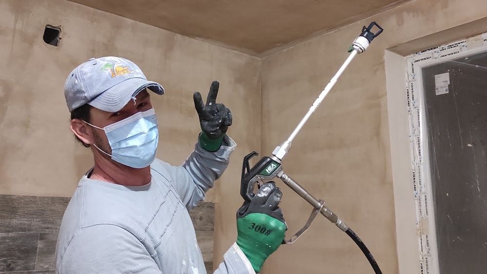 Покраска стен, полов,металлоконструкций.