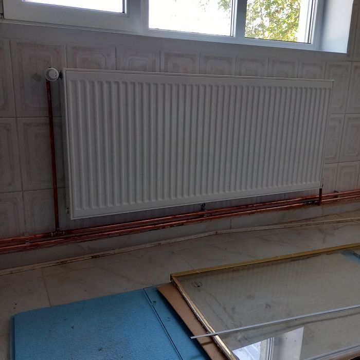 Montaj radiatoare teava aparenta