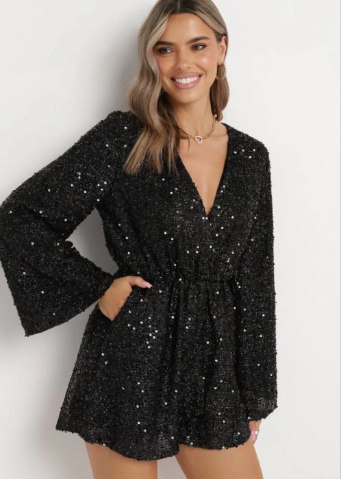 Salopeta salopetă paiete marimea xs-s