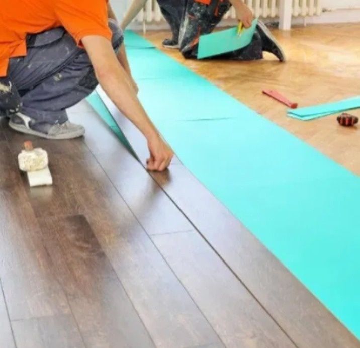 Укладка ламината таркета плинтуса