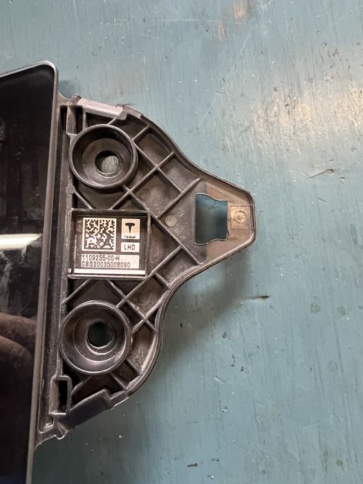 Camera, trim, ornament lateral tesla model 3