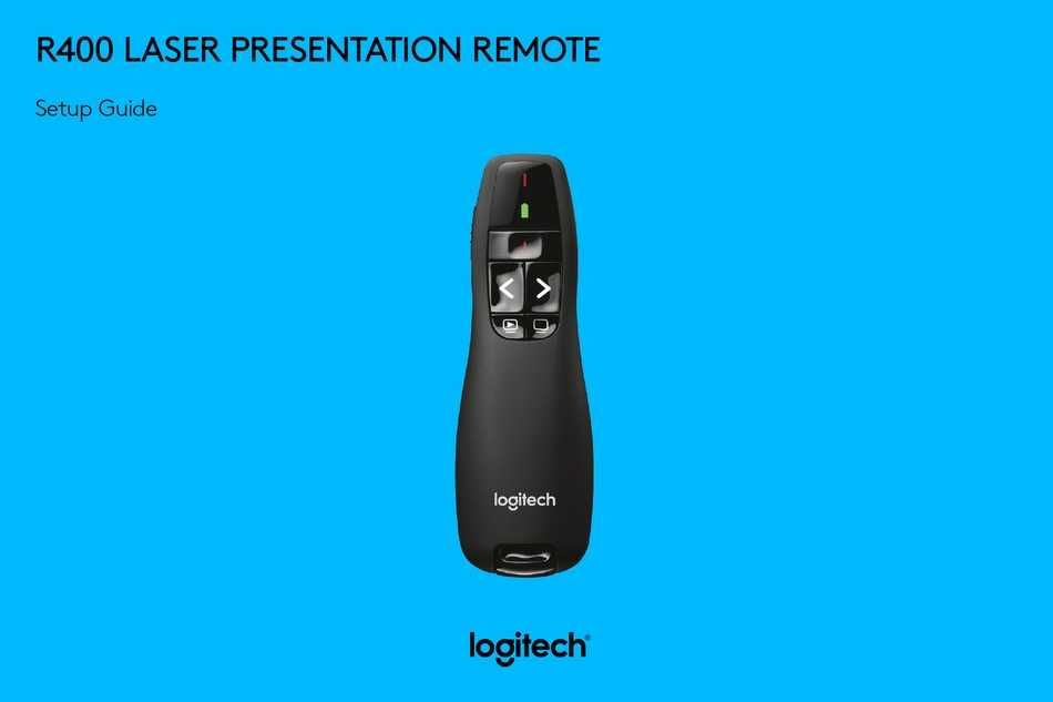 Презентер - Logitech Presenter R400