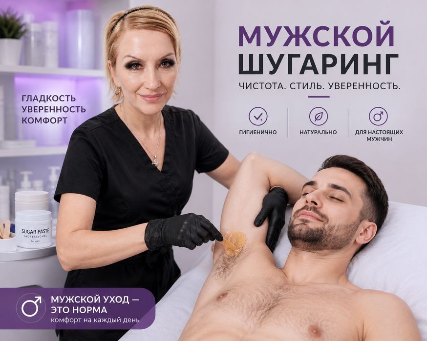 Мужской шугаринг от Софии.