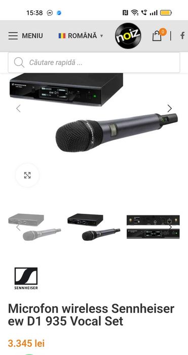Cadou Sennheiser D1 / 935 Made in Germany