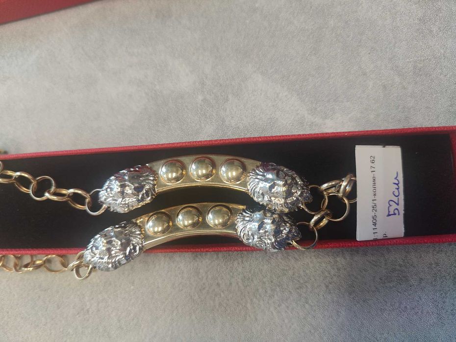 Златно дамско колие 17.62гр-14к