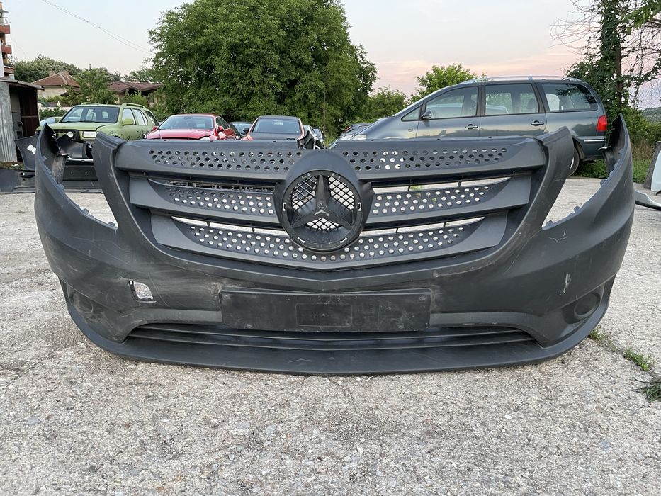 Предна броня за Mercedes Vito W447 Мерцедес Вито 2015-2020г 3бр