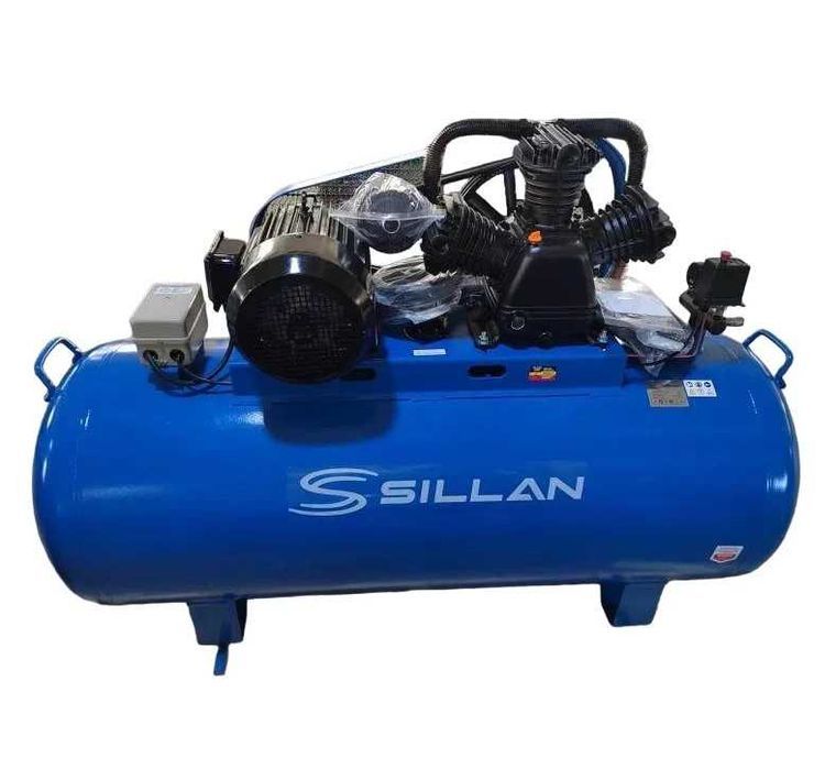 МОЩНЫЙ компрессор поршневой Sillan для СТО УЦЕНКА Ременной привод
