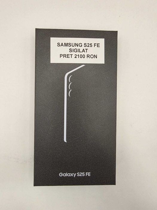 SAMSUNG S25 FE / SIGILAT *Krom Amanet Margeanului*