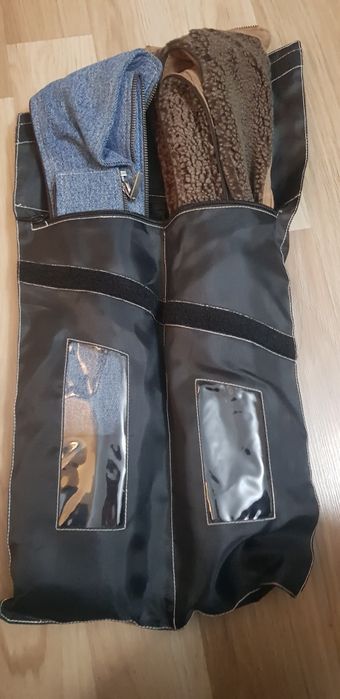 Geaca piele Machiavelli L,nr 50,cu 4 gulere noi de schimb