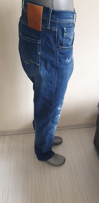 Replay Milano Anbass  Slim Fit  33/34 НОВО! ОРИГИНАЛ Мъжки Дънки!