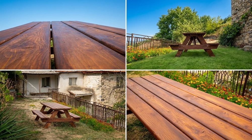 Градинска Пейка Ръчна Изработка Масив Бор 350 Евро