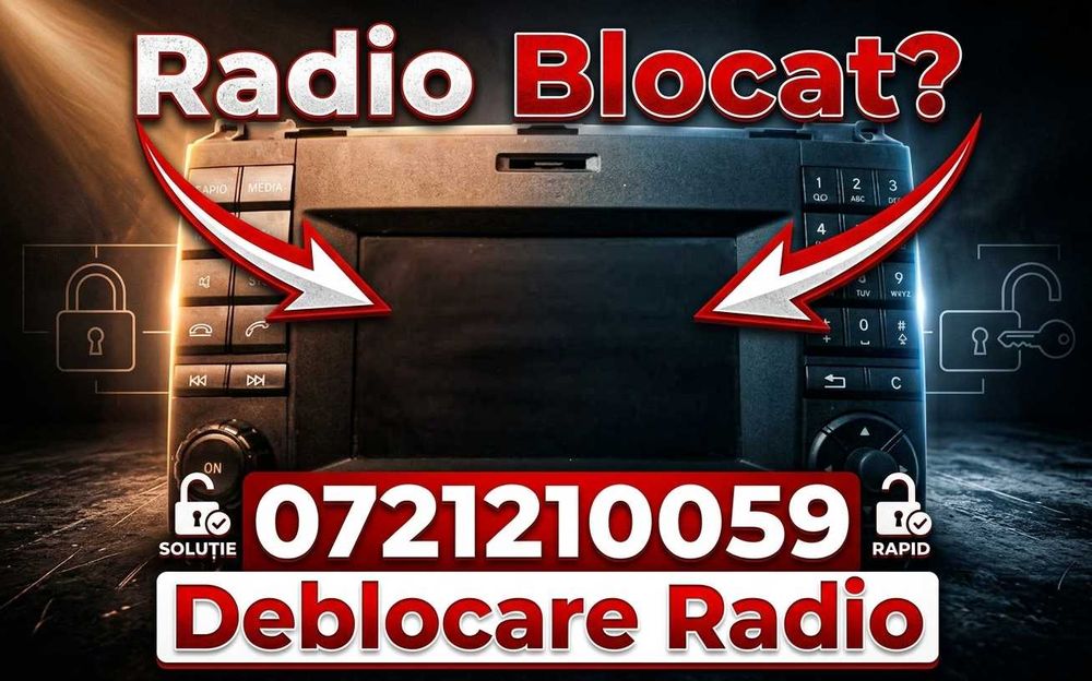 Cod Siguranta Radio CD Nissan Navara D40 NV200 NV400 Townstar Terrano Opel Combo Life Furgon Clarion Pin Decodare Casetofon Auto
