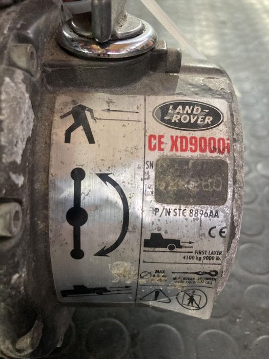 Лебедка WARN от Land Rover