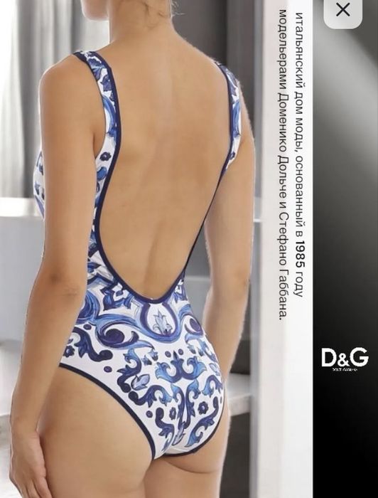 Купальник dolce gabbana