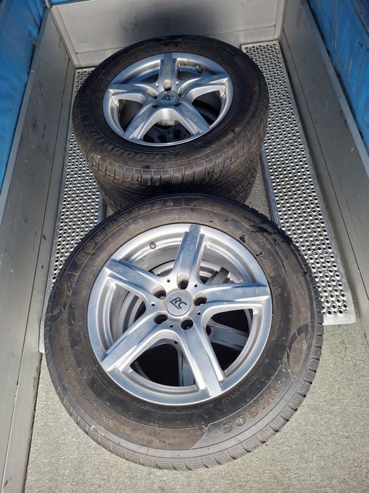 Set 4 jante cu anvelope 2015/65/16